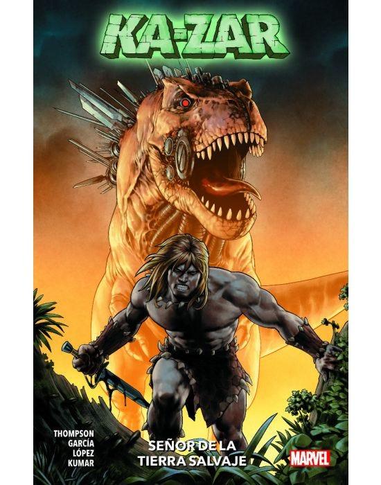 Ka-Zar: Señor de la Tierra Salvaje | N0722-PAN03 | Germán García, Zac Thompson | Terra de Còmic - Tu tienda de cómics online especializada en cómics, manga y merchandising