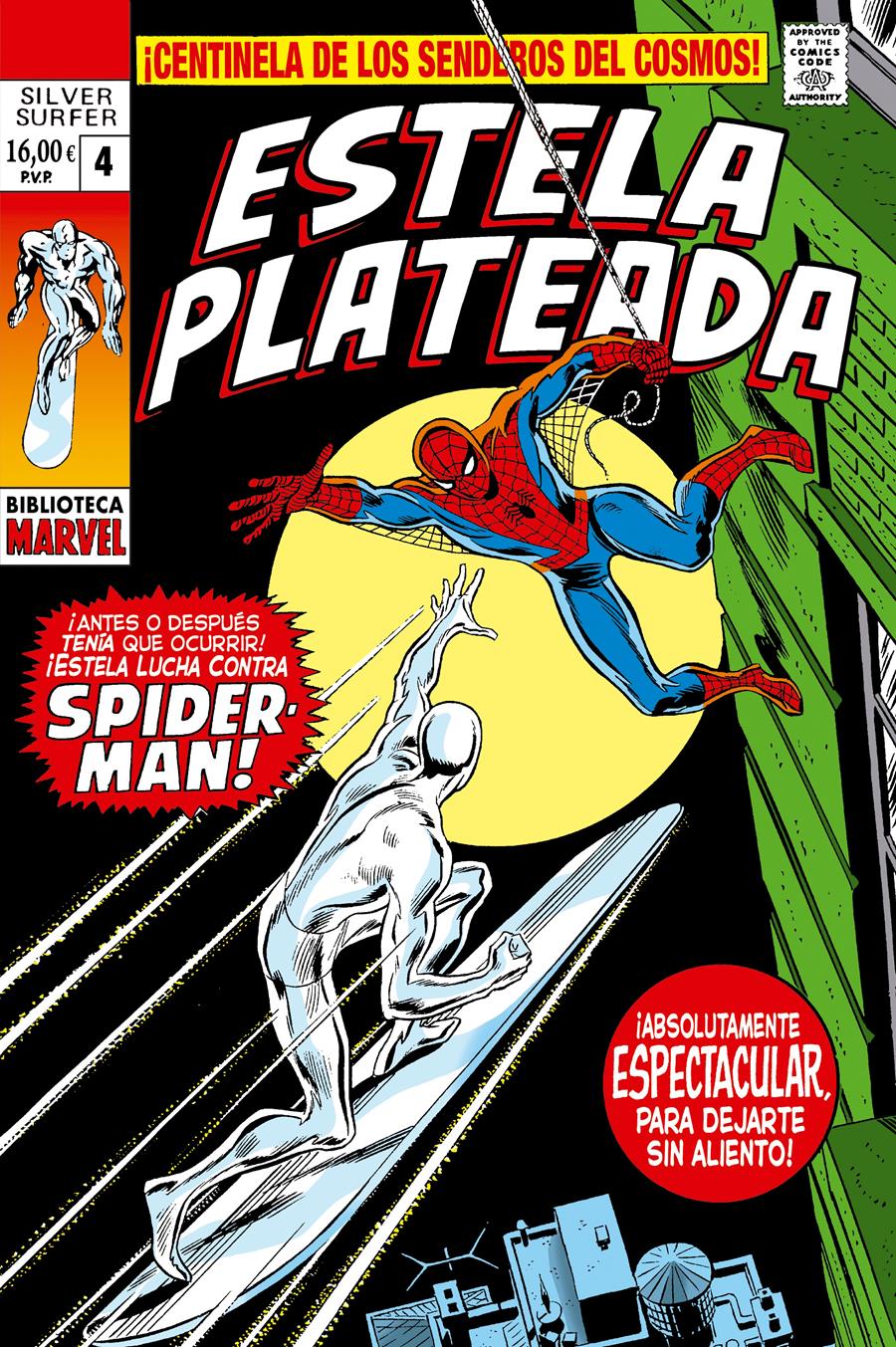 Biblioteca Marvel. Estela plateada 4 | N1126-PAN35 | Jack Kirby, John Buscema, Stan Lee | Terra de Còmic - Tu tienda de cómics online especializada en cómics, manga y merchandising