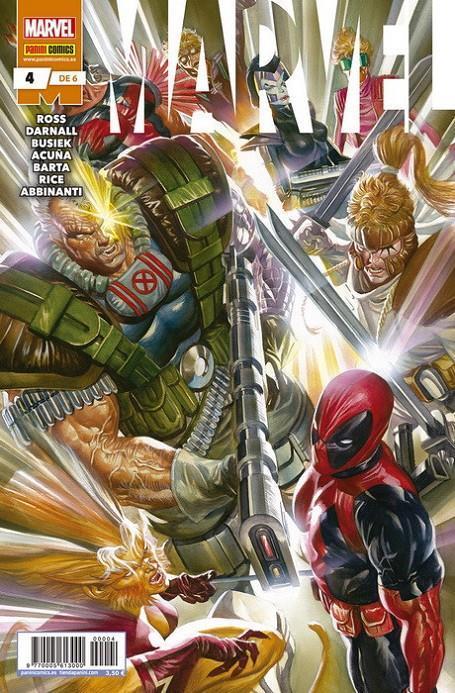 Marvel 4 de 6 | N0521-PAN29 | Daniel Acuña, Alex Ross, Doug Rice, Sal Abbinanti, Hilary Barta, Steve Darnall | Terra de Còmic - Tu tienda de cómics online especializada en cómics, manga y merchandising