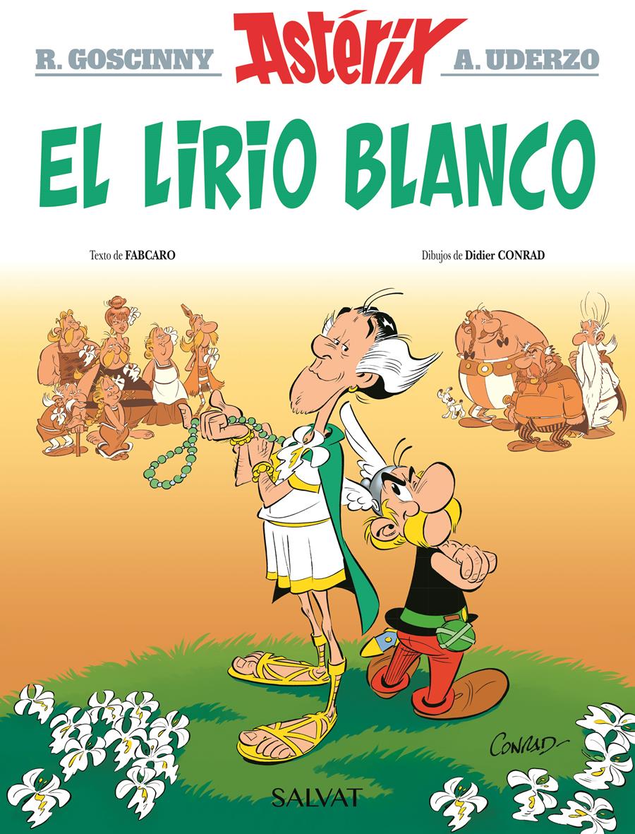 Astérix. El lirio blanco | N1023-OTED50 | Didier Conrad, Fabcaro | Terra de Còmic - Tu tienda de cómics online especializada en cómics, manga y merchandising