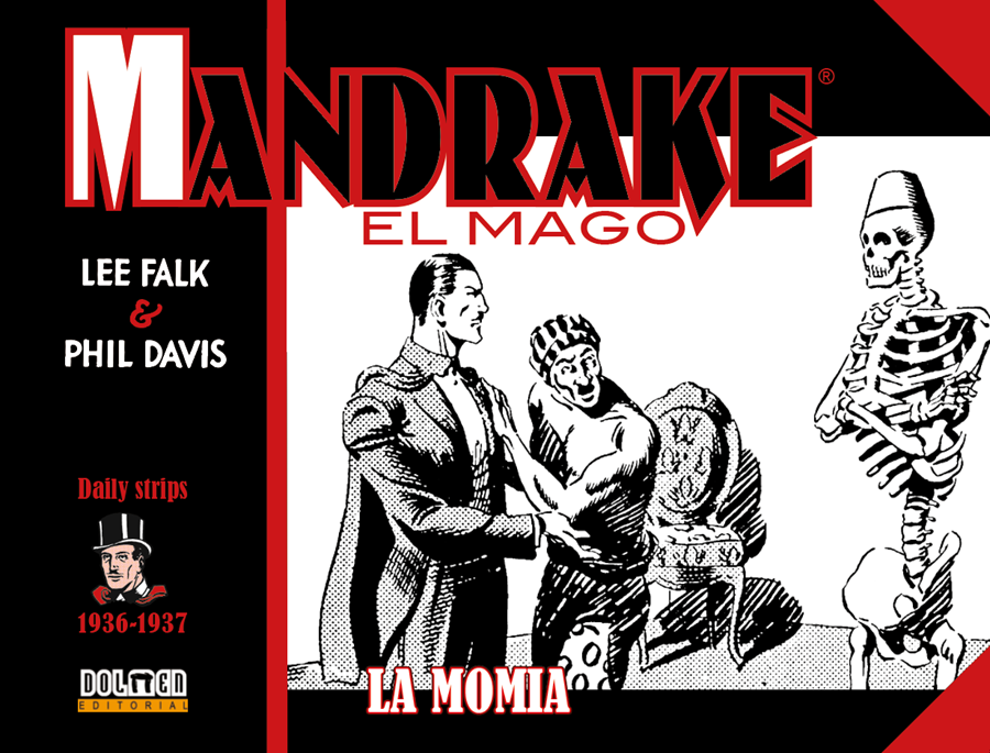 Mandrake el mago 1936 -1937. La momia | N0226-DOL02 | Lee Falk, Phil Davis | Terra de Còmic - Tu tienda de cómics online especializada en cómics, manga y merchandising