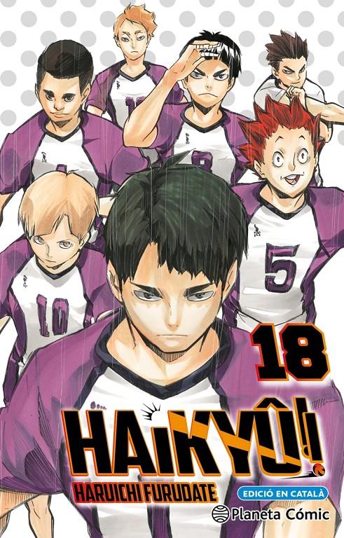Haikyû!! Nº 18/45 (català) | N0626-PLA16 | Haruichi Furudate | Terra de Còmic - Tu tienda de cómics online especializada en cómics, manga y merchandising