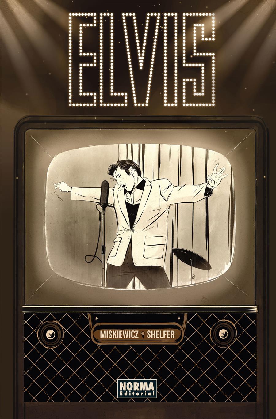 Elvis. La novela gráfica | N0522-NOR46 | Chris Miskiewicz, Michael Shelfer | Terra de Còmic - Tu tienda de cómics online especializada en cómics, manga y merchandising