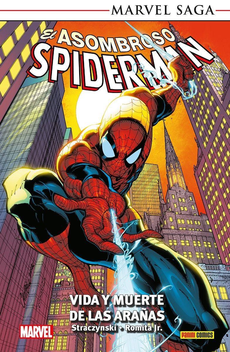 Marvel Saga TPB. El Asombroso Spiderman 3. Vida y muerte de las arañas | N0323-PAN54 | John Romita Jr., J. Michael Straczynski | Terra de Còmic - Tu tienda de cómics online especializada en cómics, manga y merchandising