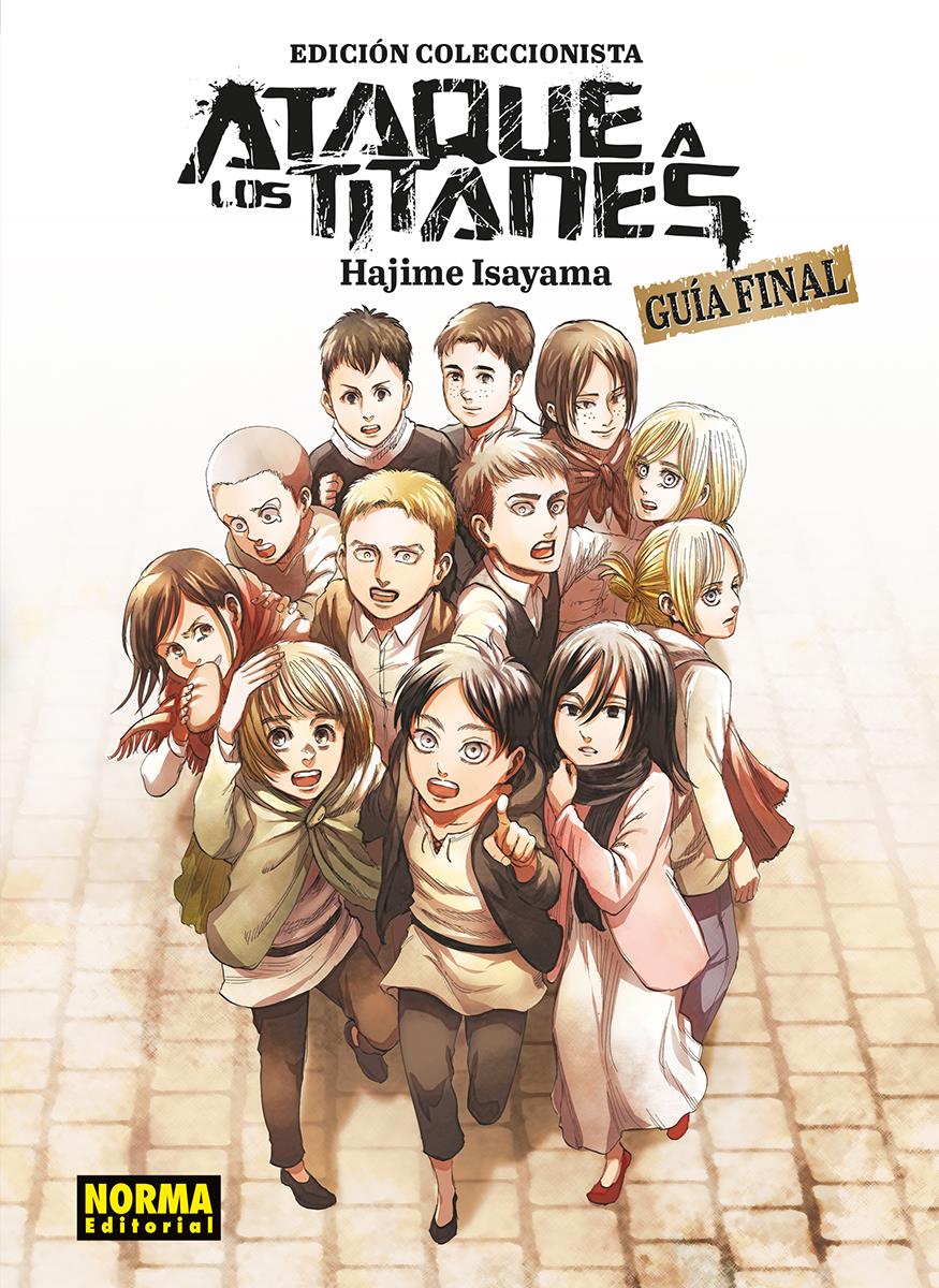 Guia Ataque a los Titanes. Guía final | N0826-NOR08 | ISAYAMA, HAJIME | Terra de Còmic - Tu tienda de cómics online especializada en cómics, manga y merchandising