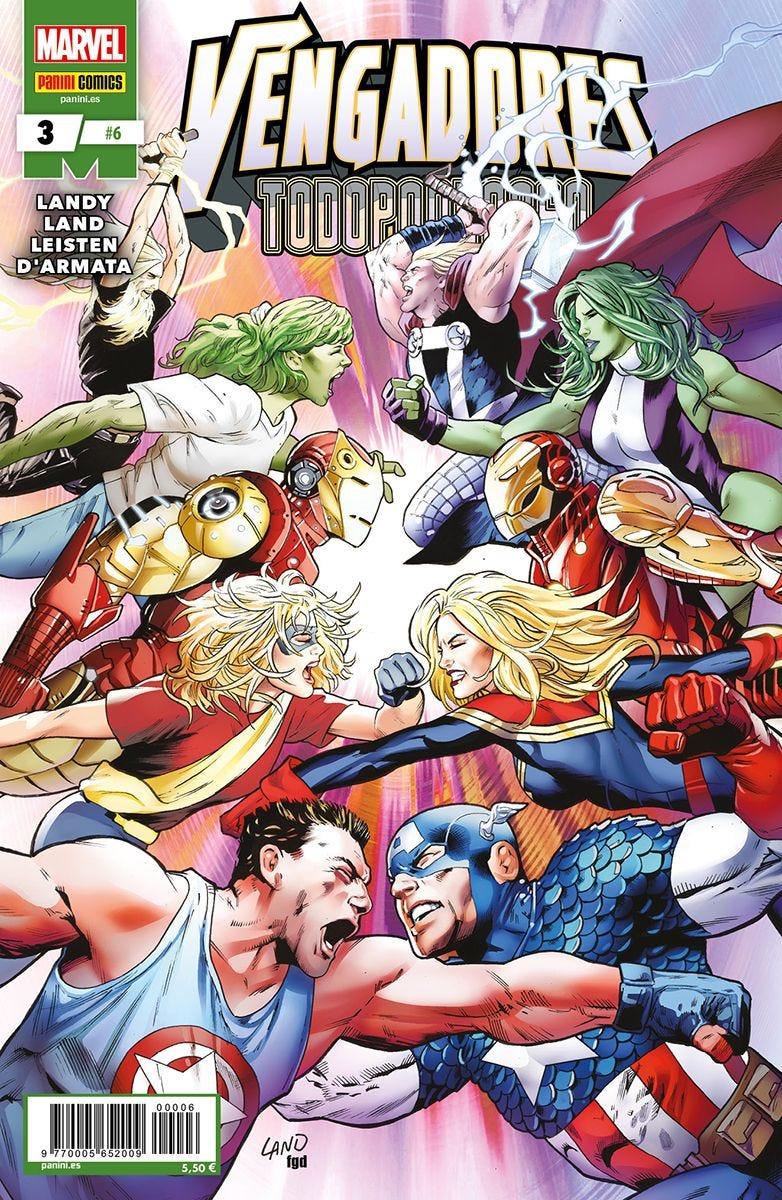 Vengadores: Todopoderoso 3 de 3 | N1123-PAN77 | Derek Landy, Greg Land | Terra de Còmic - Tu tienda de cómics online especializada en cómics, manga y merchandising