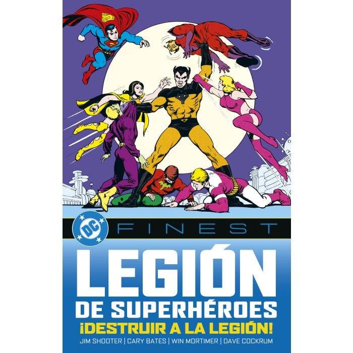 DC Finest. La Legión de los Superhéroes: ¡Destruir a la Legión! | N0625-PAN05 | E. Nelson Bridwell, Cary Bates, Win Mortimer, George Tuska, Jim Shooter, Dave Cockrum | Terra de Còmic - Tu tienda de cómics online especializada en cómics, manga y merchandising