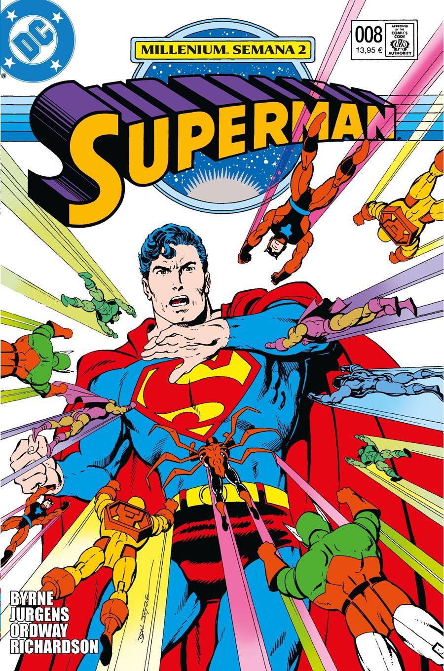 Biblioteca Superman 8 | N0126-PAN13 | Dan Jurgens, Jerry Ordway, John Byrne | Terra de Còmic - Tu tienda de cómics online especializada en cómics, manga y merchandising