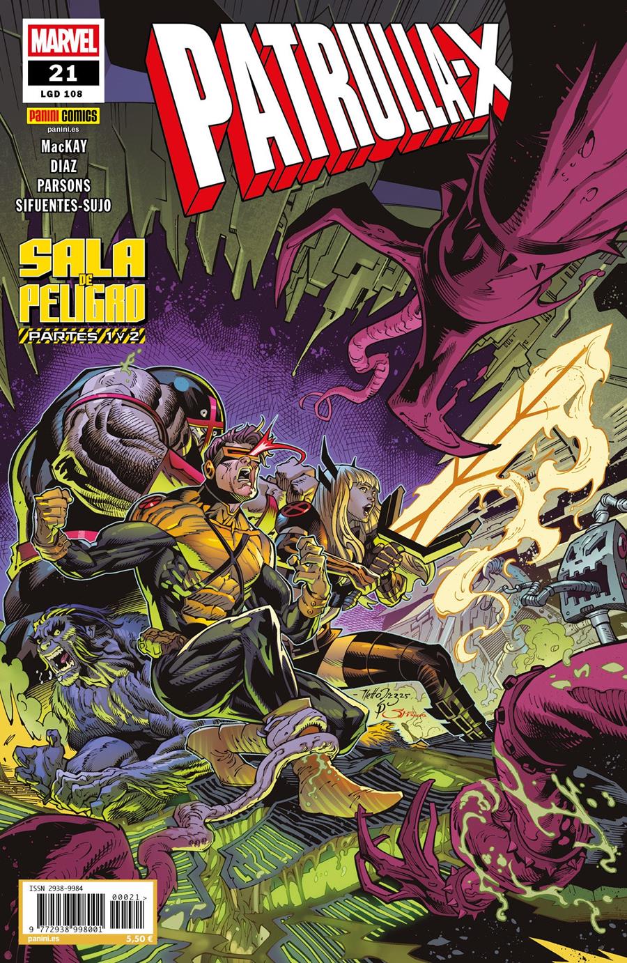 Patrulla-X 21 | N0826-PAN06 | Netho Diaz, Jed MacKay | Terra de Còmic - Tu tienda de cómics online especializada en cómics, manga y merchandising