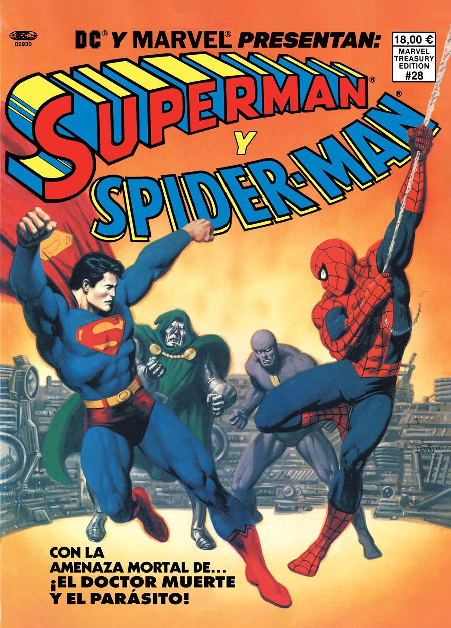 Superman y Spiderman | N0726-PAN27 | Marv Wolfman, John Buscema, Jim Shooter | Terra de Còmic - Tu tienda de cómics online especializada en cómics, manga y merchandising