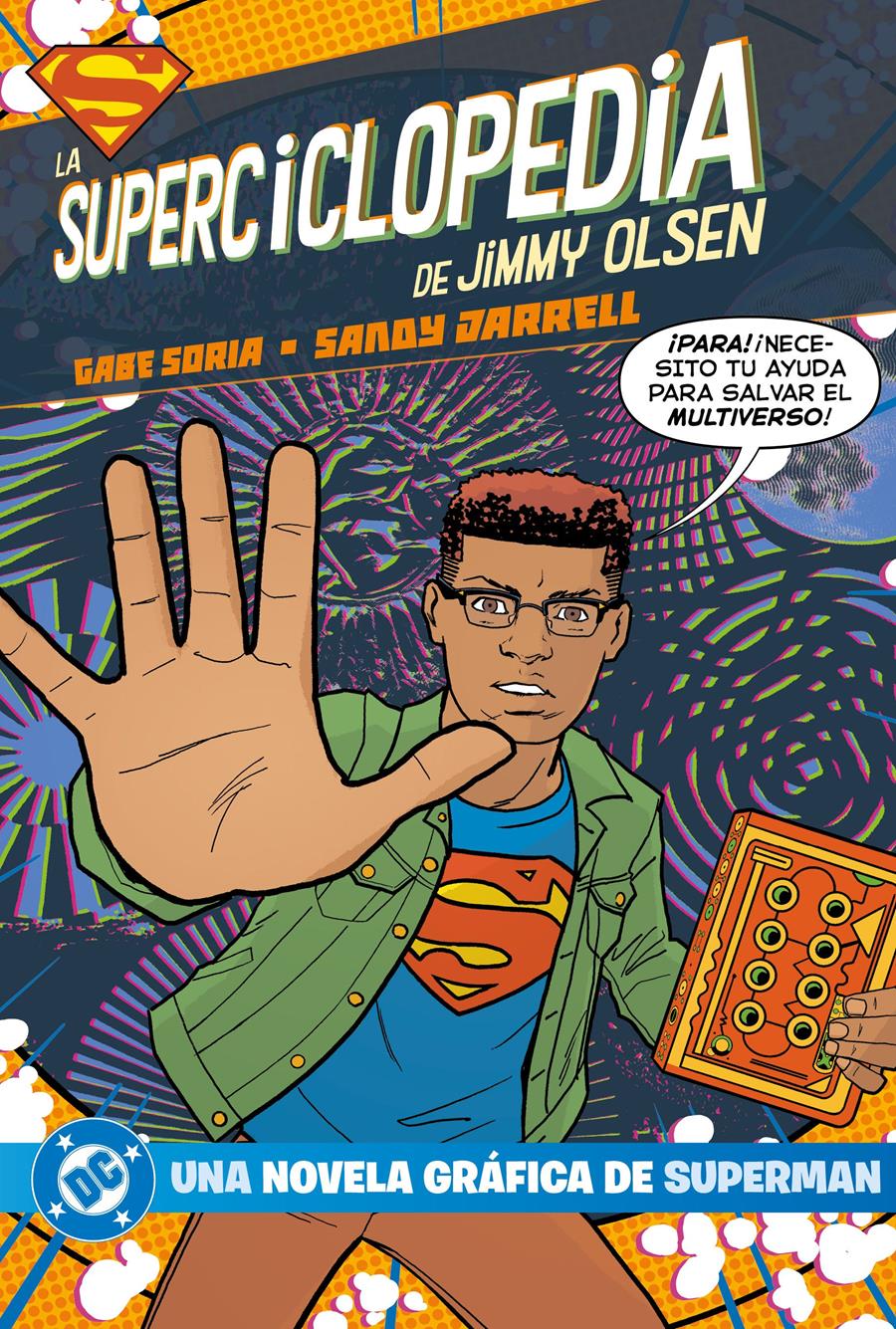 DC Young Adults. La supercyclopedia de Jimmy Olsen | N1226-PAN63 | Gabe Soria, Sandy Jarrell | Terra de Còmic - Tu tienda de cómics online especializada en cómics, manga y merchandising
