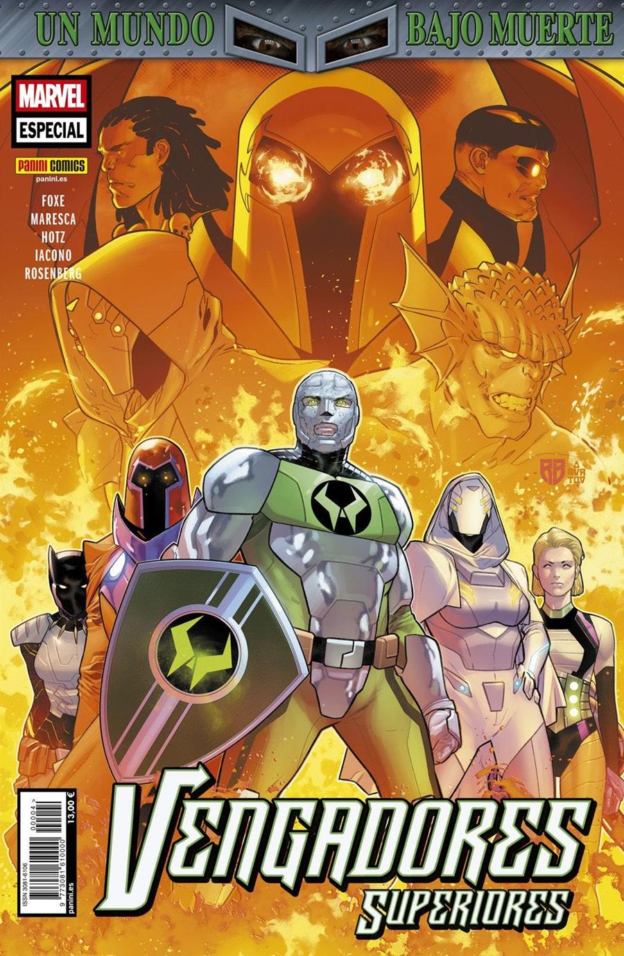 Un mundo bajo Muerte: Vengadores Superiores | N1225-PAN88 | Kyle Hotz, Luca Maresca, Steve Foxe | Terra de Còmic - Tu tienda de cómics online especializada en cómics, manga y merchandising