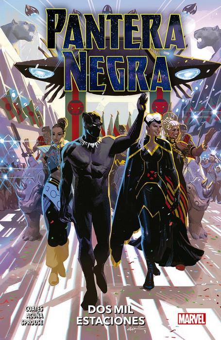 100% Marvel. Pantera Negra 3. Dos mil estaciones | N0320-PAN03 | Daniel Acuña, Ta-Nehisi Coates | Terra de Còmic - Tu tienda de cómics online especializada en cómics, manga y merchandising