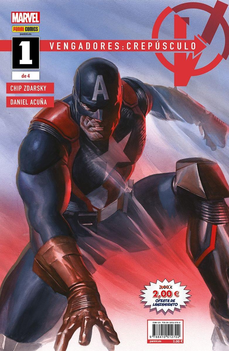 Vengadores Crepúsculo 1 | N0424-PAN70 | Chip Zdarsky, Daniel Acuna | Terra de Còmic - Tu tienda de cómics online especializada en cómics, manga y merchandising