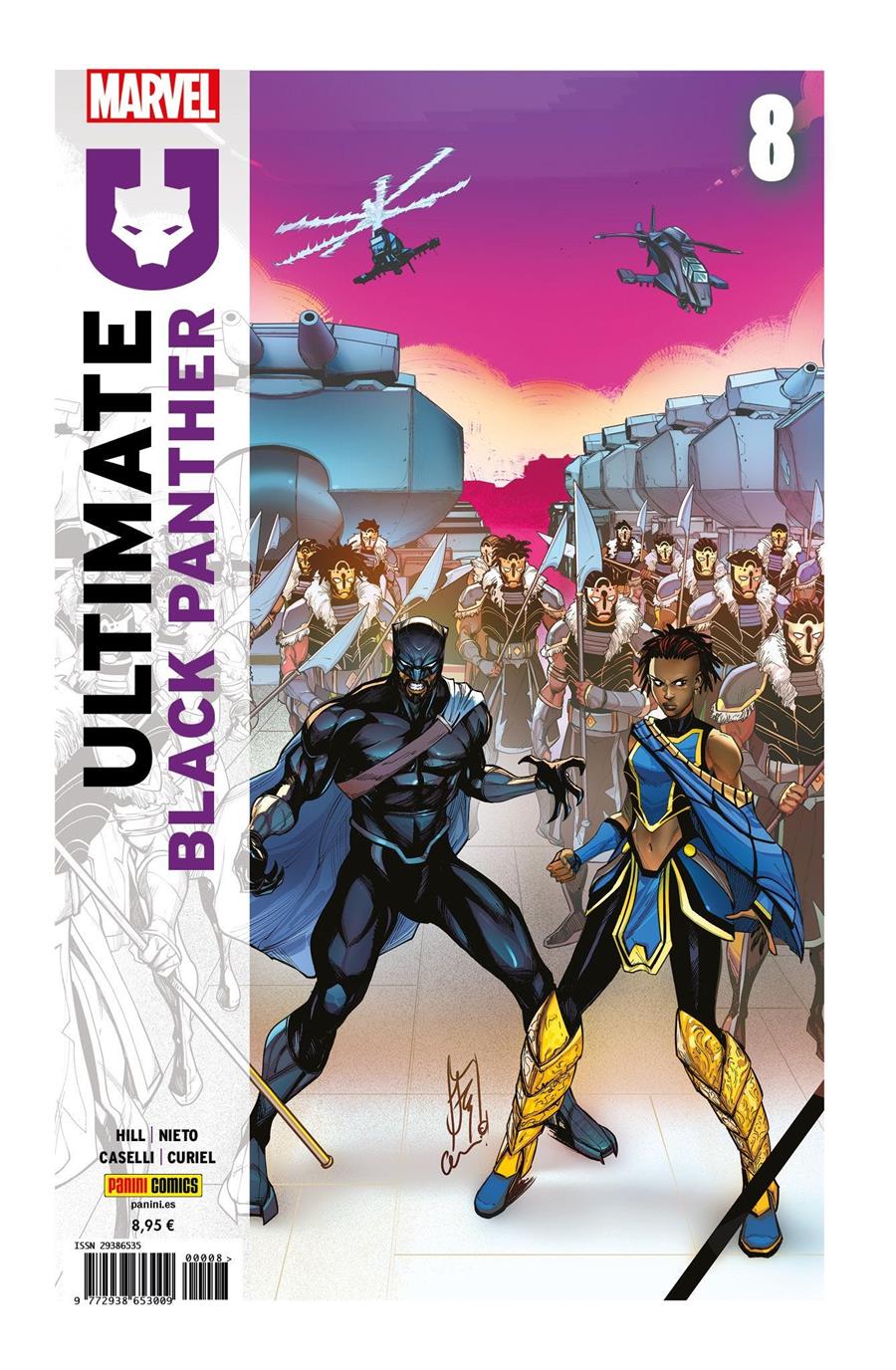 Ultimate Black Panther 8 | N0426-PAN41 | Carlos Nieto, Bryan Hill, Stefano Caselli | Terra de Còmic - Tu tienda de cómics online especializada en cómics, manga y merchandising