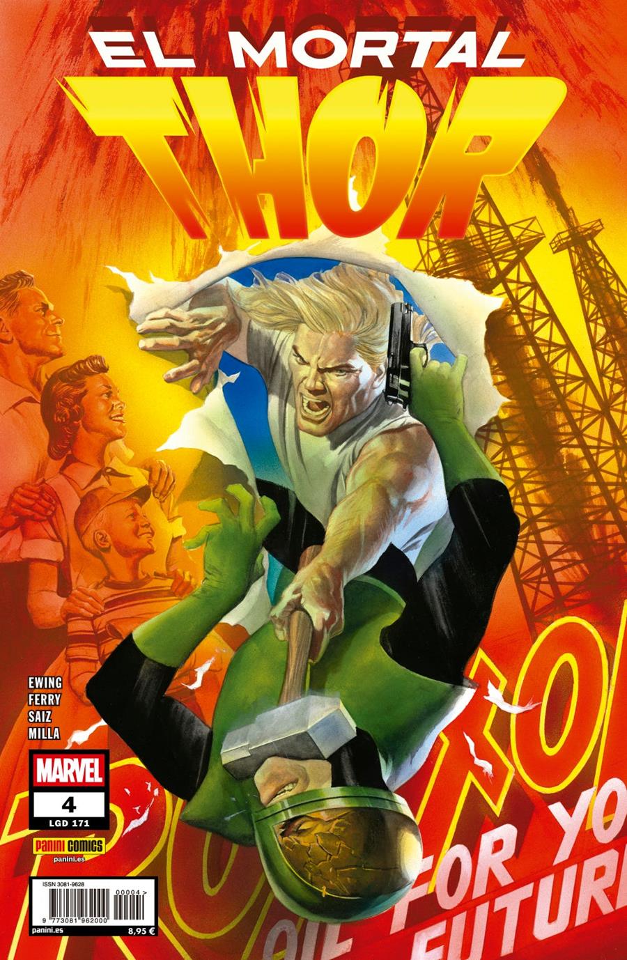 El Mortal Thor 4 | N1126-PAN24 | Jesús Saiz, Al Ewing, Juann Cabal | Terra de Còmic - Tu tienda de cómics online especializada en cómics, manga y merchandising