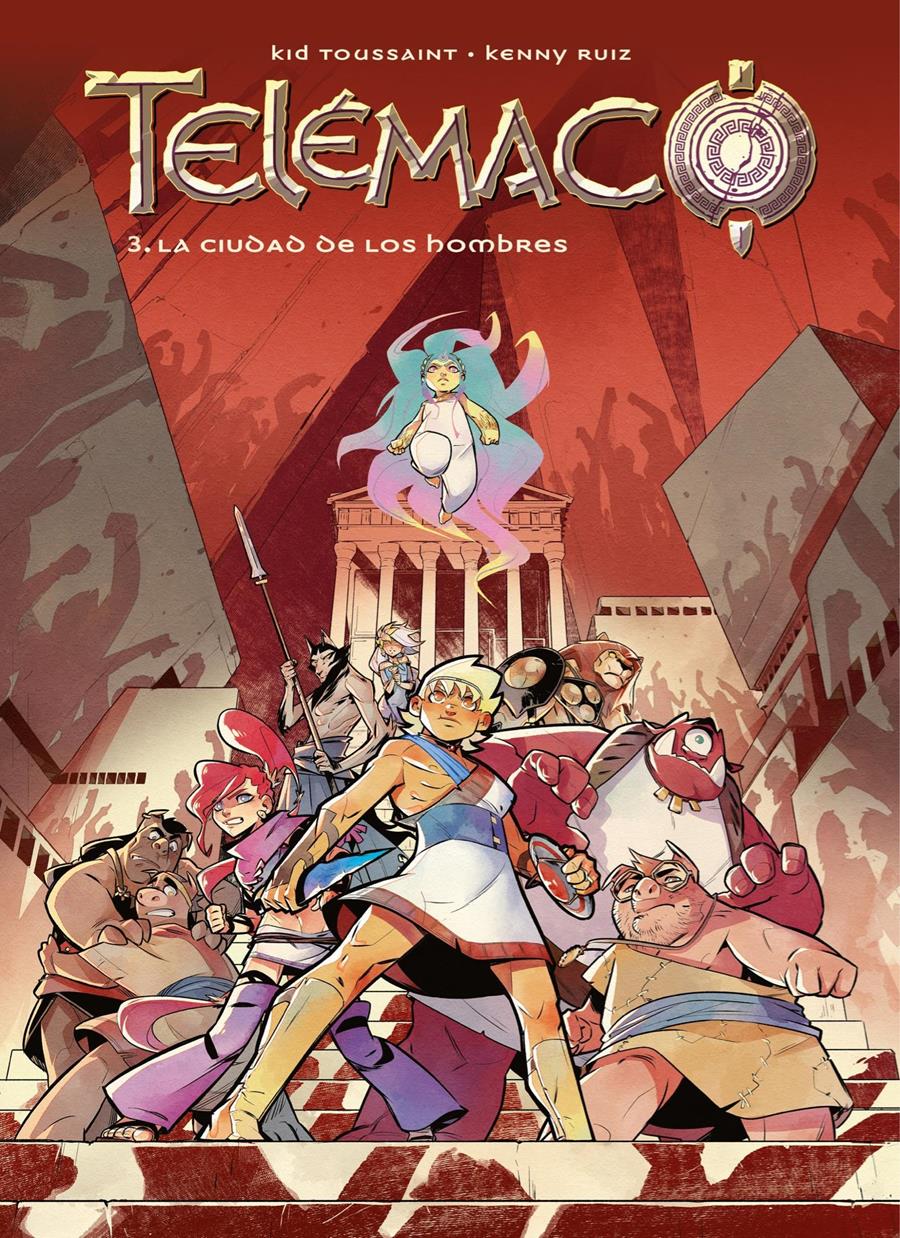 Telémaco 03. La ciudad de los hombres | N0720-OTED06 | Kenny Ruiz, Noiry, Kid Toussaint | Terra de Còmic - Tu tienda de cómics online especializada en cómics, manga y merchandising