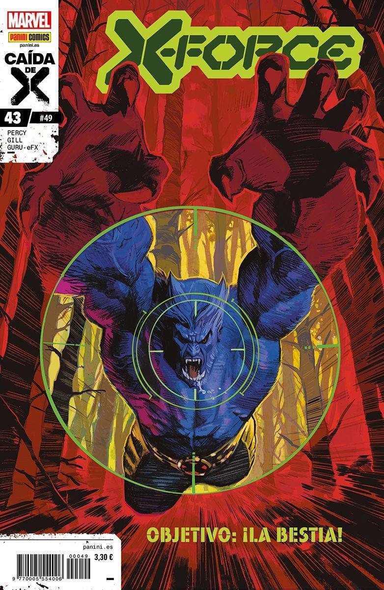 X-Force 43 | N0424-PAN69 | Robert Gill, Benjamin Percy | Terra de Còmic - Tu tienda de cómics online especializada en cómics, manga y merchandising