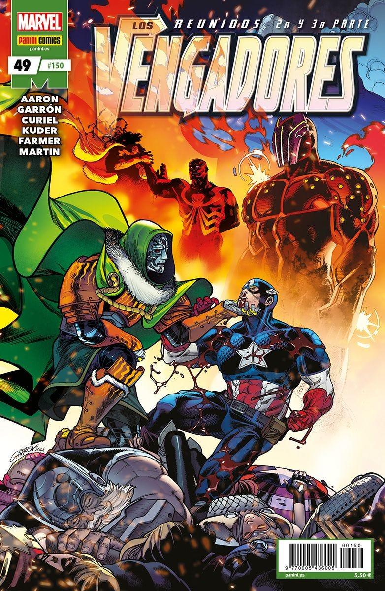 Los Vengadores 49 | N0423-PAN61 | Aaron Kuder, Javier Garrón, Jason Aaron | Terra de Còmic - Tu tienda de cómics online especializada en cómics, manga y merchandising