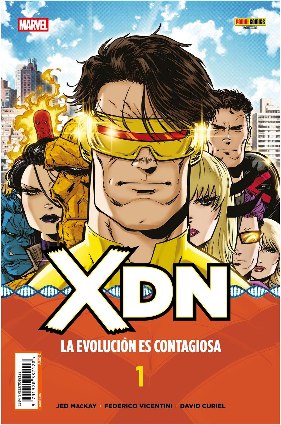 XDN 1 de 5 | N1226-PAN16 | Federico Vincentini, Jed MacKay | Terra de Còmic - Tu tienda de cómics online especializada en cómics, manga y merchandising