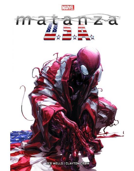 100% Marvel HC. Matanza USA | N0621-PAN24 | Clayton Crain, Zeb Wells | Terra de Còmic - Tu tienda de cómics online especializada en cómics, manga y merchandising