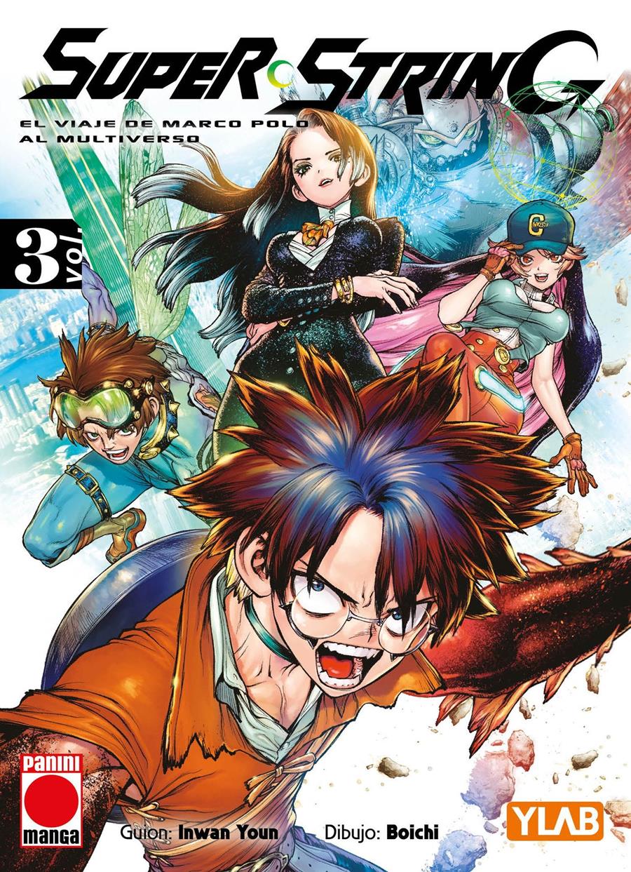 Super String 3 | N0426-PAN74 | YLAB, Inwan Youn, Boichi | Terra de Còmic - Tu tienda de cómics online especializada en cómics, manga y merchandising