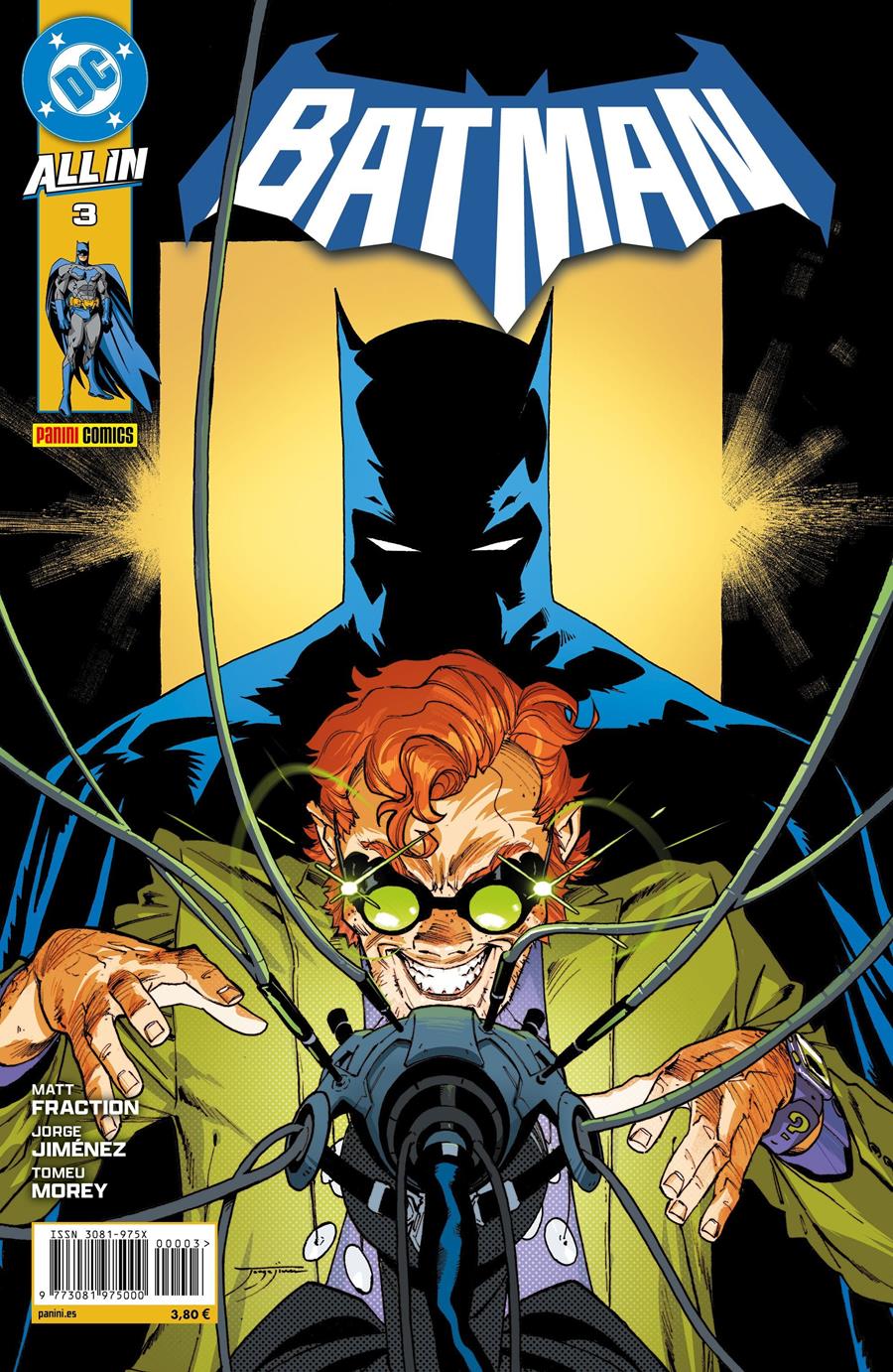 All in Batman 3 | N0426-PAN48 | Matt Fraction, Jorge Jiménez | Terra de Còmic - Tu tienda de cómics online especializada en cómics, manga y merchandising