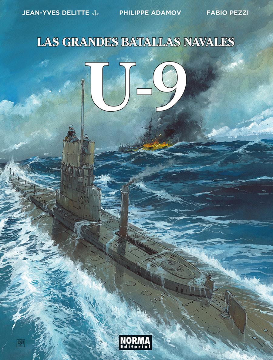 Las grandes batallas navales 18. U-9 | N0826-NOR44 | Delitte, Adamov, Pezzi | Terra de Còmic - Tu tienda de cómics online especializada en cómics, manga y merchandising