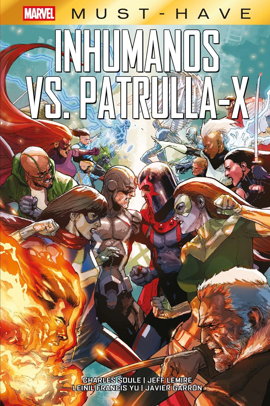 Marvel Must-Have. Inhumanos vs Patrulla-X | N0126-PAN49 | Leinil Francis Yu, Jeff Lemire, Charles Soule, Javier Garrón | Terra de Còmic - Tu tienda de cómics online especializada en cómics, manga y merchandising
