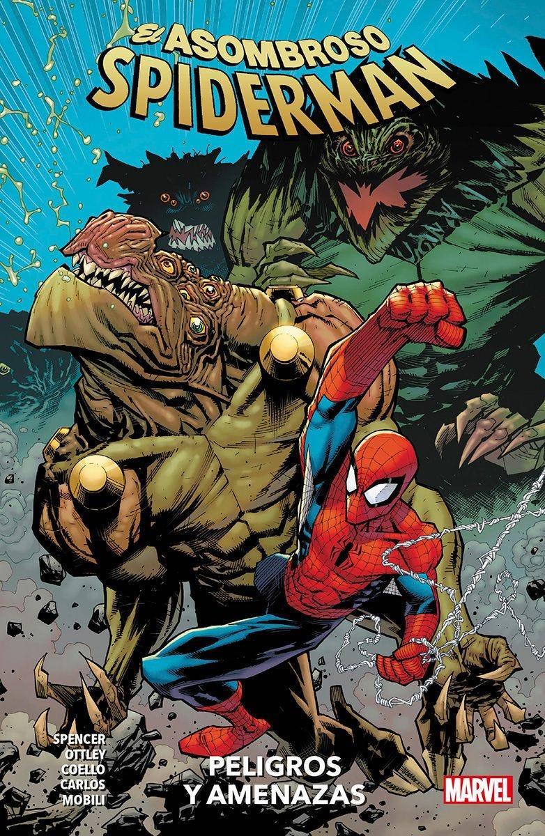 Marvel Premiere. El Asombroso Spiderman 9. Peligros y amenazas | N0423-PAN40 | Ryan Ottley, Francesco Mobili, Nick Spencer, Iban Coello, Zé Carlos | Terra de Còmic - Tu tienda de cómics online especializada en cómics, manga y merchandising