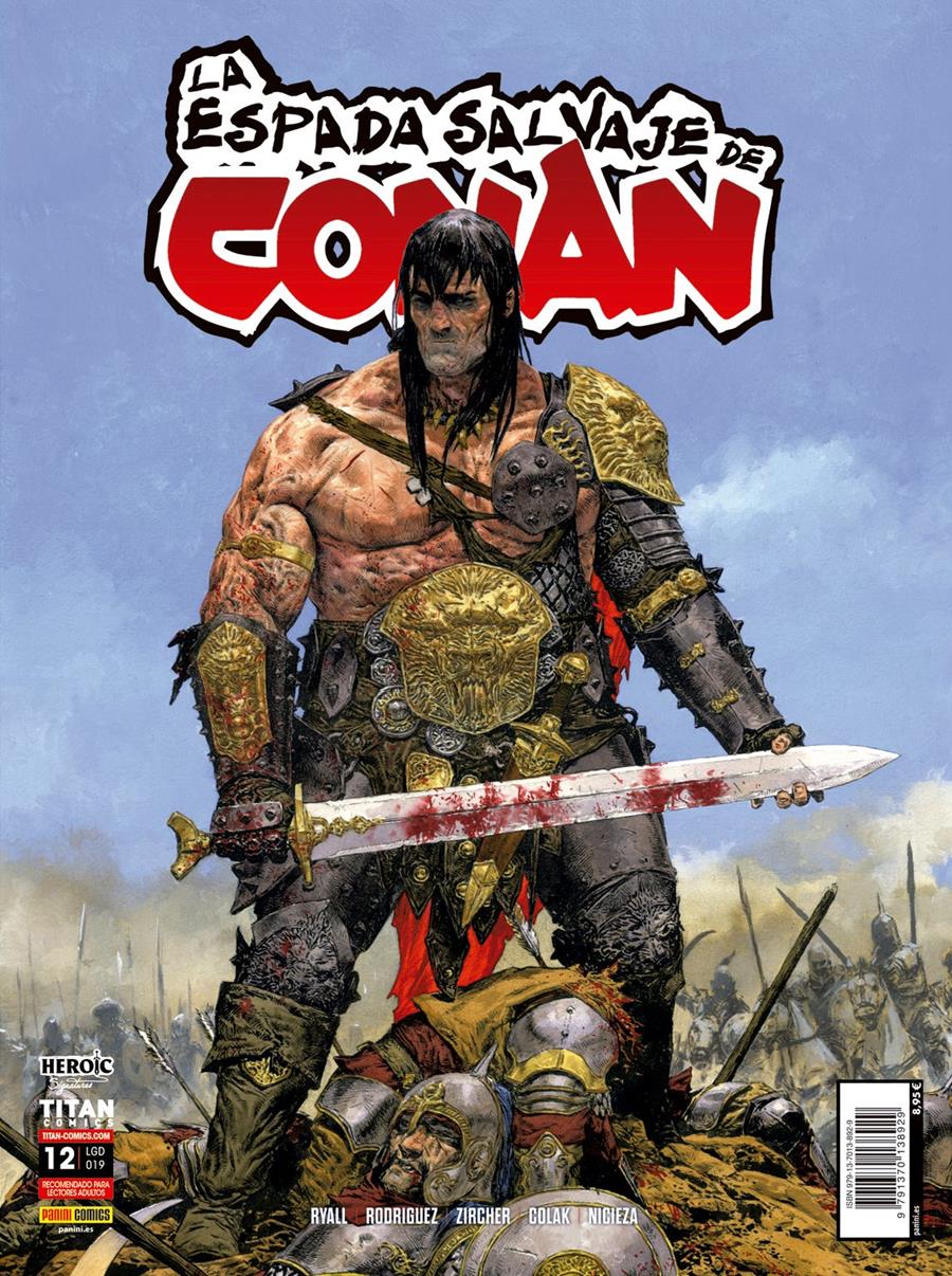 La Espada Salvaje de Conan 12 | N0726-PAN04 | Patch Zircher, Fabian Nicieza, Chris Ryall, Gabriel Rodriguez, Mirko Colak | Terra de Còmic - Tu tienda de cómics online especializada en cómics, manga y merchandising