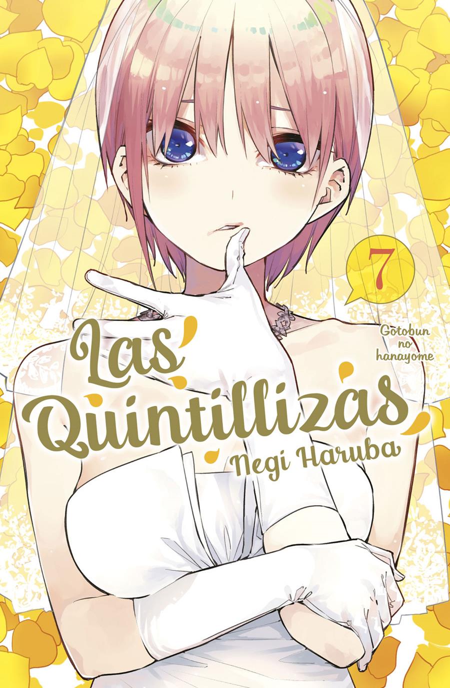 Las quintillizas 07 | N0521-NOR27 | Negi Haruba | Terra de Còmic - Tu tienda de cómics online especializada en cómics, manga y merchandising