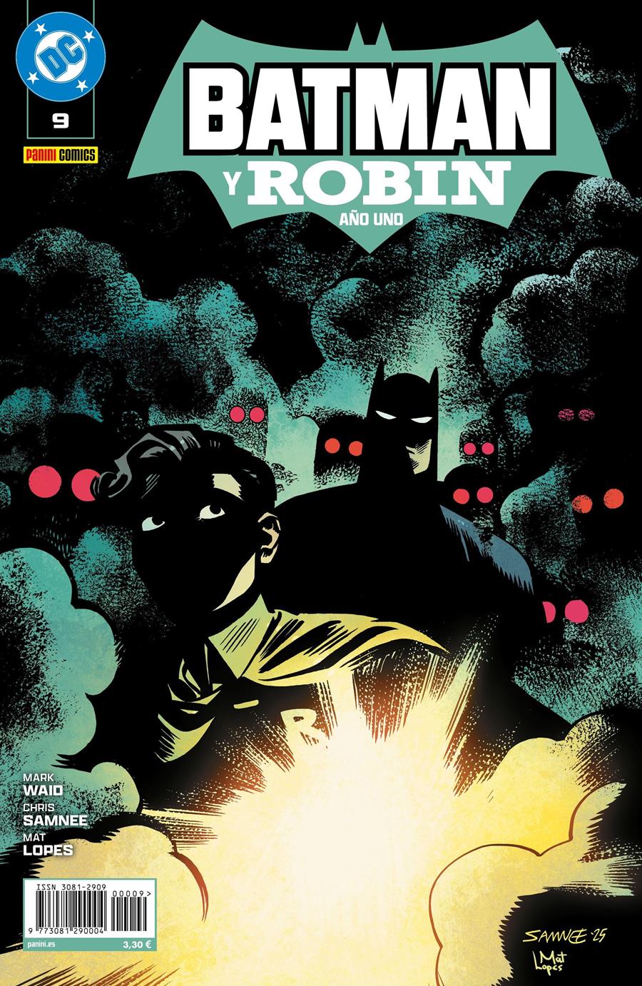 Batman y Robin: Año Uno 9 | N1225-PAN35 | Chris Samnee, Mark Waid | Terra de Còmic - Tu tienda de cómics online especializada en cómics, manga y merchandising