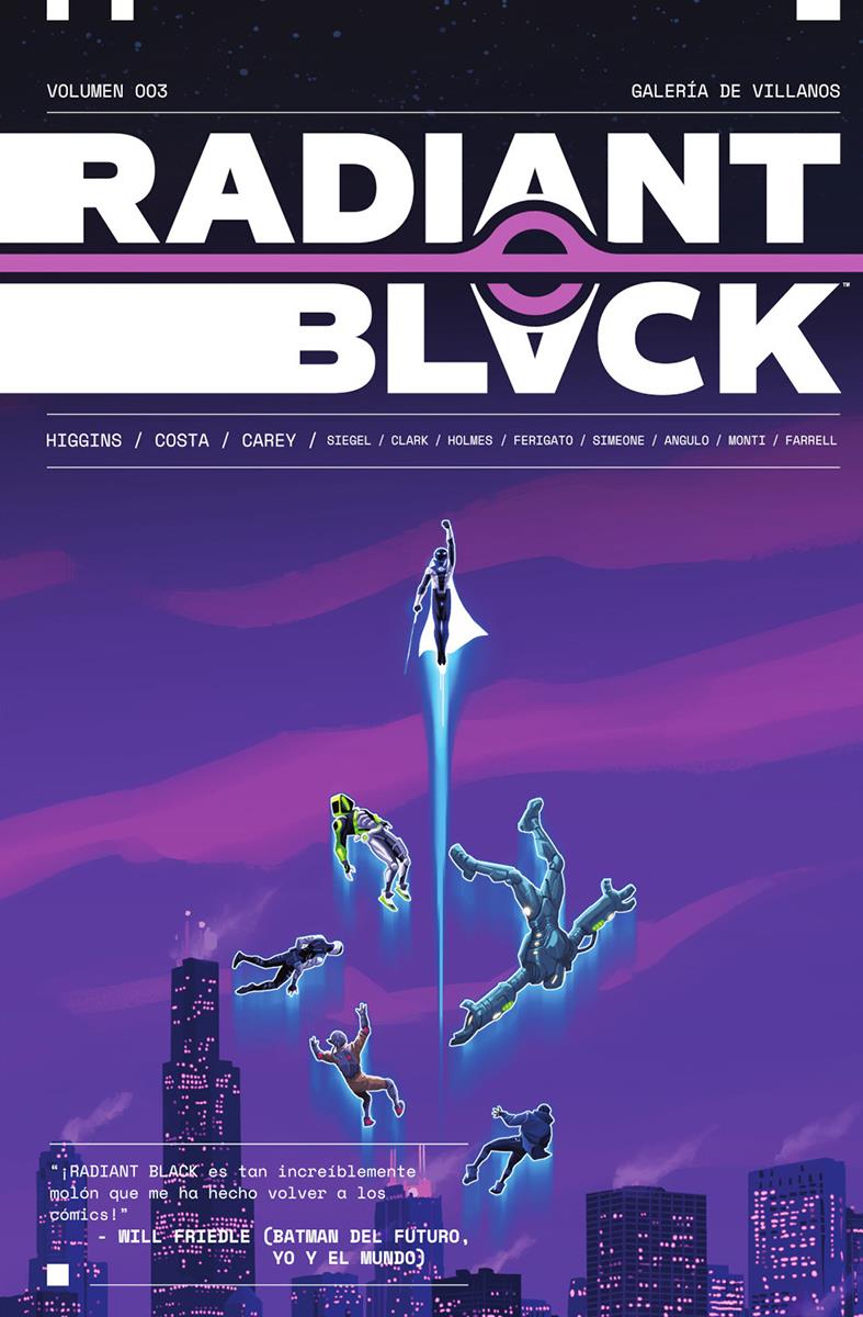 Radiant Black 03. Galeria de Villanos | N0623-NOR36 | Kyle Higgins, Marcelo Costa, Becca Carey, otros | Terra de Còmic - Tu tienda de cómics online especializada en cómics, manga y merchandising