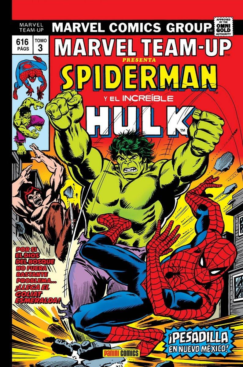 Marvel Gold. Marvel Team-Up 3. ¡Pesadilla en Nuevo México! | N1223-PAN25 | Ron Wilson, Bonnie Wilford, Bill Mantlo, Sal Buscema, Gerry Conway, Chris Claremont, John Byrne, George Tuska, Roger Stern | Terra de Còmic - Tu tienda de cómics online especializada en cómics, manga y merchandising