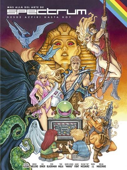Más allá del arte de Spectrum. Desde Azpiri hasta hoy | N0925-OTED28 | Varios autores | Terra de Còmic - Tu tienda de cómics online especializada en cómics, manga y merchandising