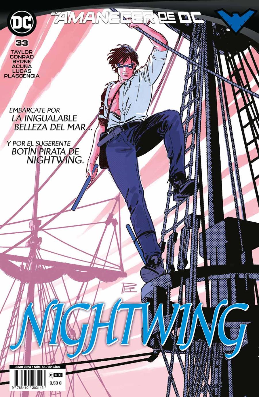 Nightwing núm. 33 | N0624-ECC20 | Michael W. Conrad / Serg Acuña / Stephen Byrne / Tom Taylor | Terra de Còmic - Tu tienda de cómics online especializada en cómics, manga y merchandising