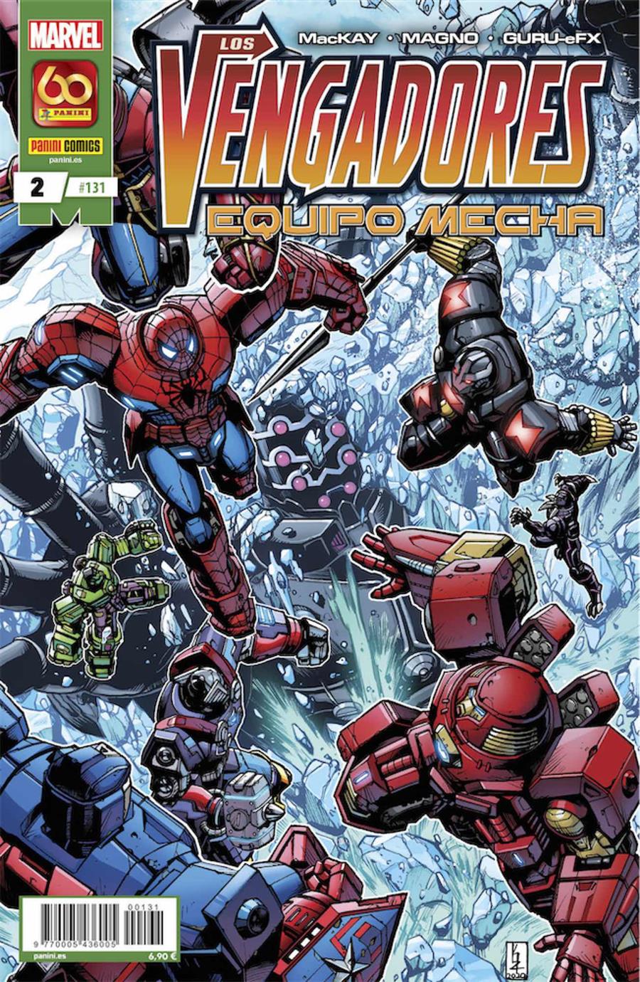 Los Vengadores: Equipo Mecha 2 | N1021-PAN56 | Jed Mackay, Carlos Magno | Terra de Còmic - Tu tienda de cómics online especializada en cómics, manga y merchandising