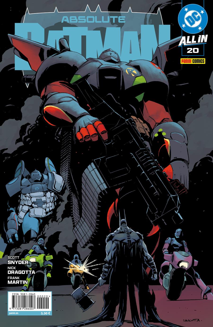 Absolute Batman 20 | N1126-PAN17 | Nick Dragotta, Scott Snyder | Terra de Còmic - Tu tienda de cómics online especializada en cómics, manga y merchandising