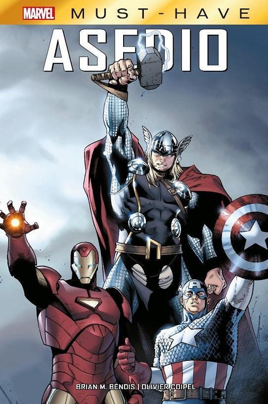 Marvel Must-Have. Asedio | N0122-PAN24 | Michael Lark, Brian Michael Bendis, Olivier Coipel | Terra de Còmic - Tu tienda de cómics online especializada en cómics, manga y merchandising