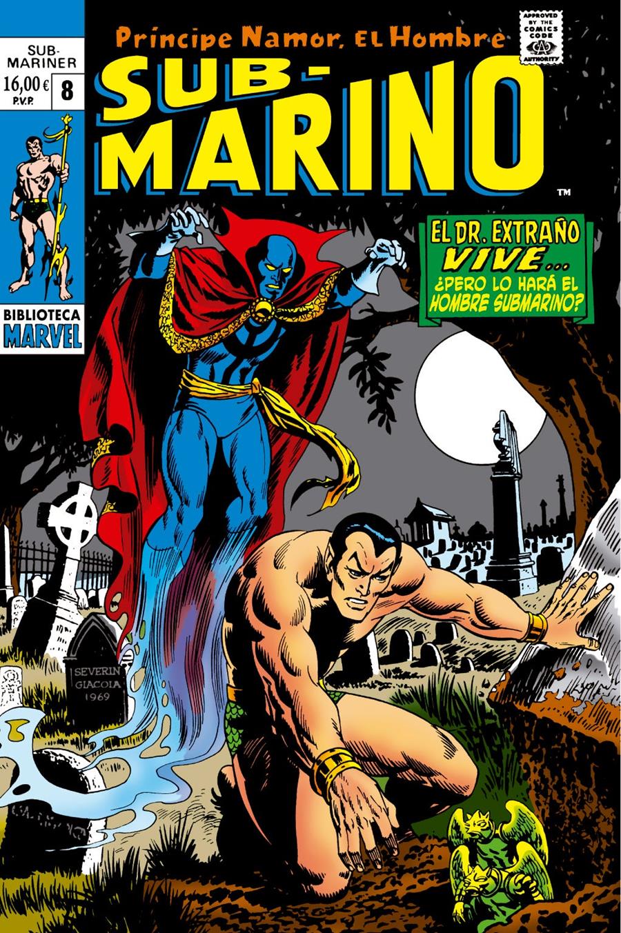 Biblioteca Marvel. Namor, el hombre Submarino 8 | N1126-PAN51 | Roy Thomas, Sal Buscema, Marie Severin | Terra de Còmic - Tu tienda de cómics online especializada en cómics, manga y merchandising