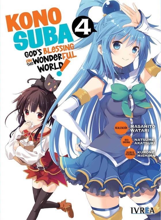 Konosuba 04 | N0121-IVR05 | Masahito Watri, Natsume Akatsuki, Kurone Mishima | Terra de Còmic - Tu tienda de cómics online especializada en cómics, manga y merchandising