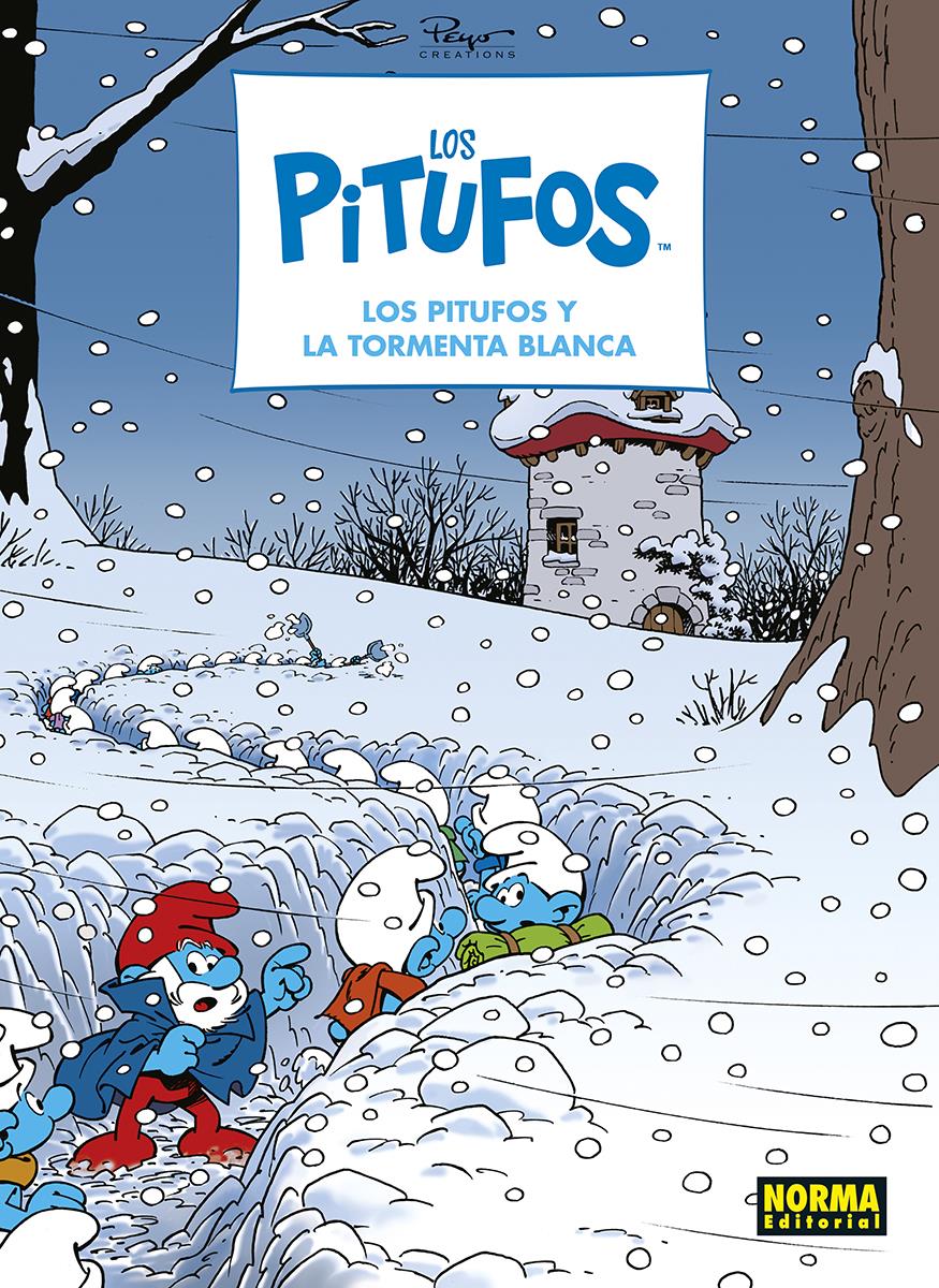 Los pitufos 40. Los pitufos y la tormenta blanca | N0223-NOR23 | Alain Jost, Thierry Culliford, Alain Maury | Terra de Còmic - Tu tienda de cómics online especializada en cómics, manga y merchandising
