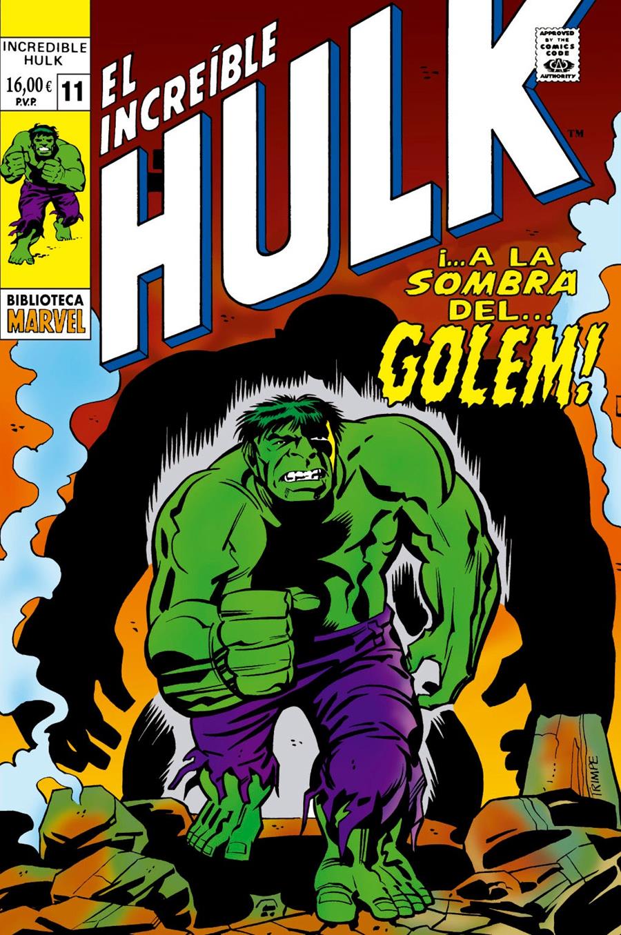 Biblioteca Marvel. El Increíble Hulk 11 | N1226-PAN44 | Roy Thomas, Herb Trimpe | Terra de Còmic - Tu tienda de cómics online especializada en cómics, manga y merchandising