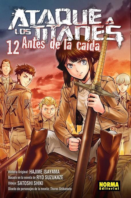 Ataque a los Titanes. Antes de la caída 12 | N0319-NOR23 | Isayama, Suzukaze, Shibamoto, Shiki | Terra de Còmic - Tu tienda de cómics online especializada en cómics, manga y merchandising