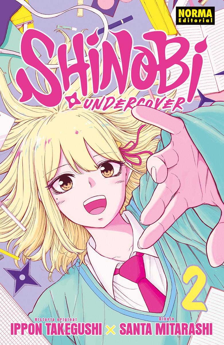 Shinobi undercover 02 | N1026-NOR11 | Ippon Takeshi, Santa Mitarashi | Terra de Còmic - Tu tienda de cómics online especializada en cómics, manga y merchandising