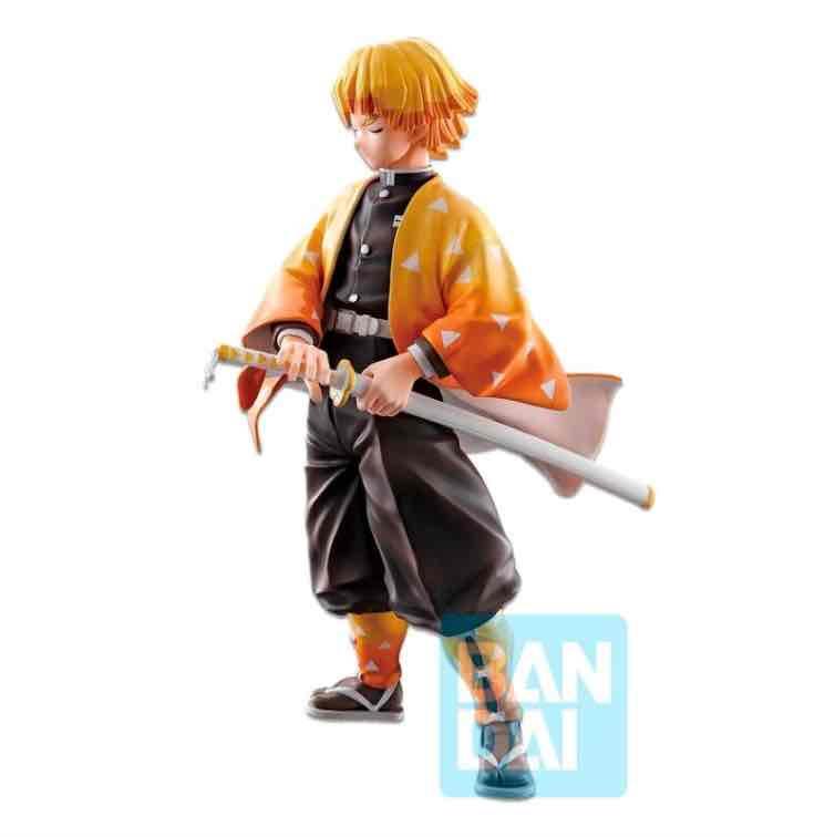 ZENITSU AGATSUMA FIGURA 18 CM KIMETSU NO YAIBA THE FOURTH ICHIBANSHO | N0821-MERCH02 | Terra de Còmic - Tu tienda de cómics online especializada en cómics, manga y merchandising