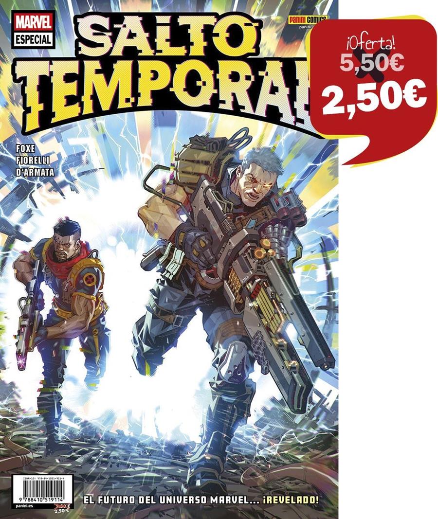 Salto Temporal | N0425-PAN37 | Ivan Fiorelli, Steve Foxe | Terra de Còmic - Tu tienda de cómics online especializada en cómics, manga y merchandising