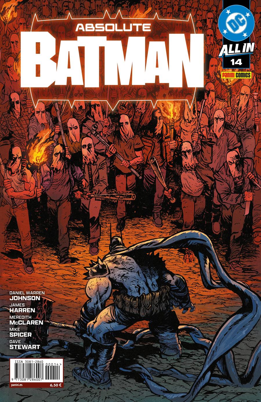 Absolute Batman 14 | N0526-PAN20 | Meredith McClaren, Daniel Warren Johnson, James Harren | Terra de Còmic - Tu tienda de cómics online especializada en cómics, manga y merchandising