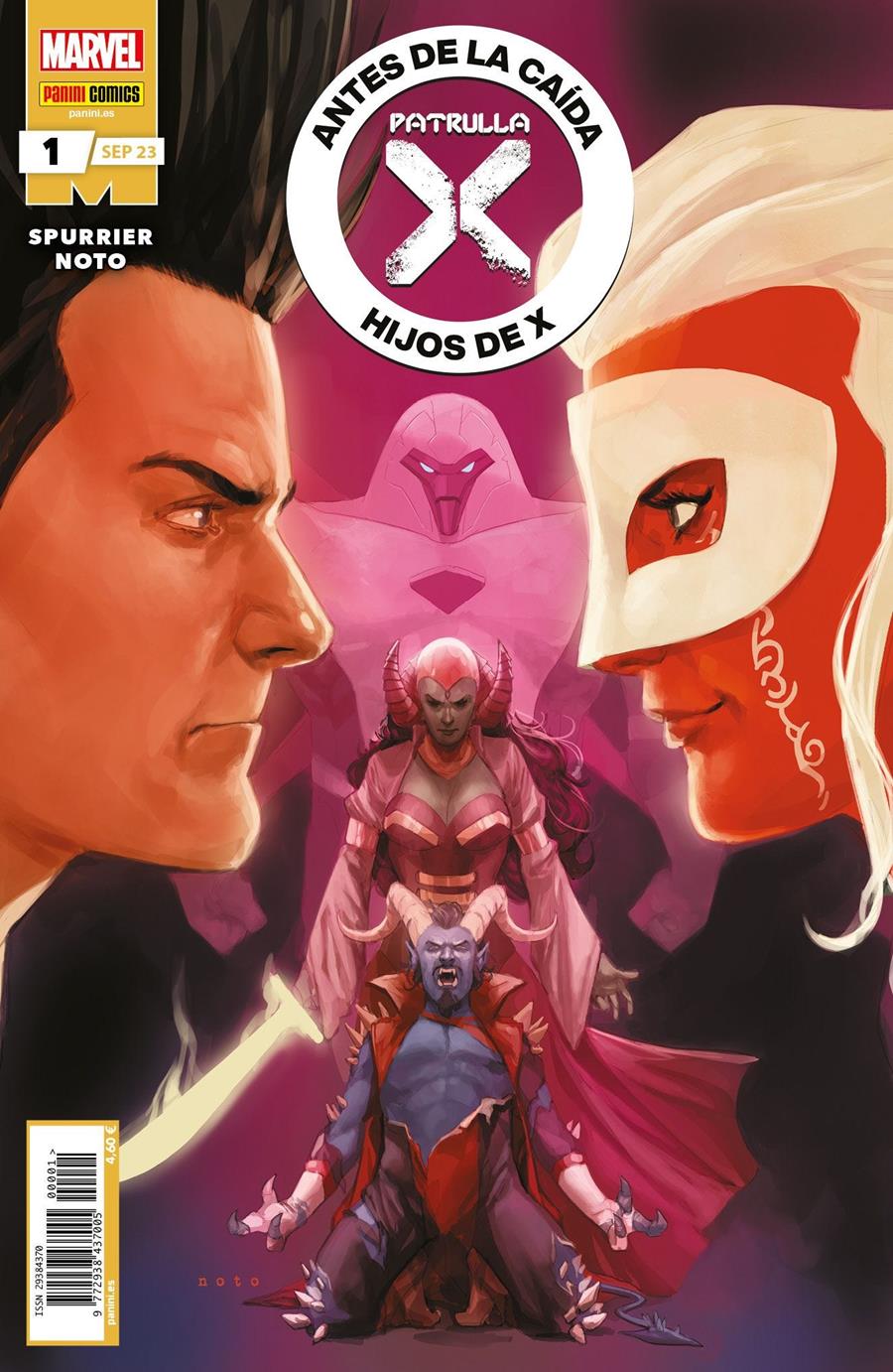 Patrulla-X: Antes de la caída 1 | N0923-PAN65 | Phil Noto, Si Spurrier | Terra de Còmic - Tu tienda de cómics online especializada en cómics, manga y merchandising